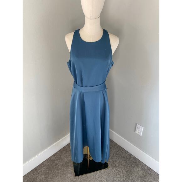 Banana Republic Women's Blue Semi Formal, Wedding Guest Dress Size 10 - Picture 1 of 6